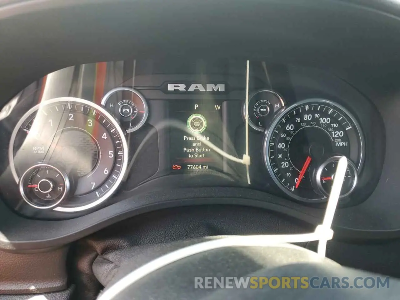 9 fotografías del automóvil dañado 1C6RREFT2MN747109 RAM 1500 2021