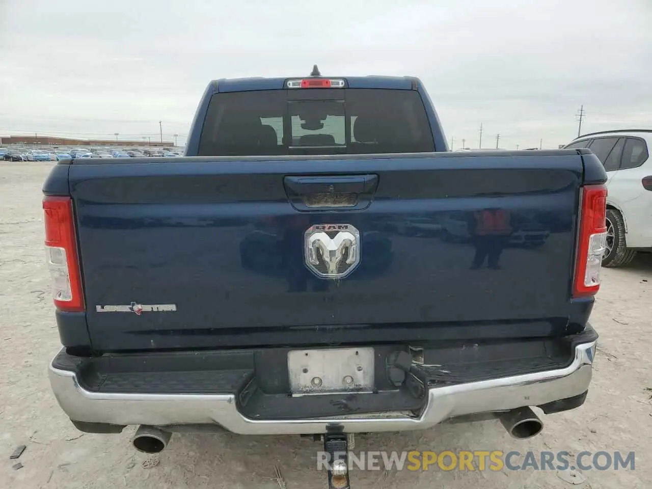 6 fotografías del automóvil dañado 1C6RREFT3MN631465 RAM 1500 2021
