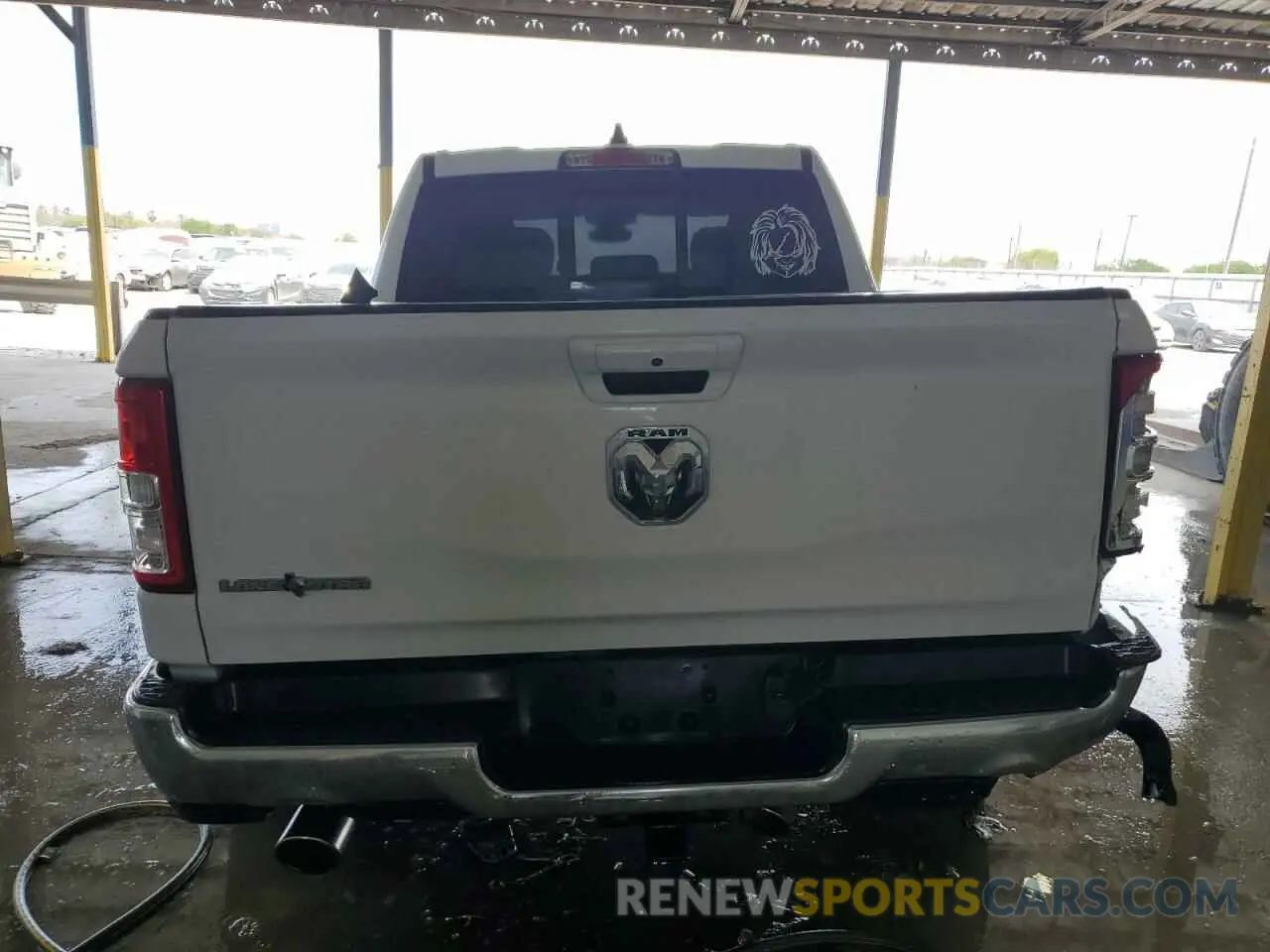 6 fotografías del automóvil dañado 1C6RREFT3MN768244 RAM 1500 2021