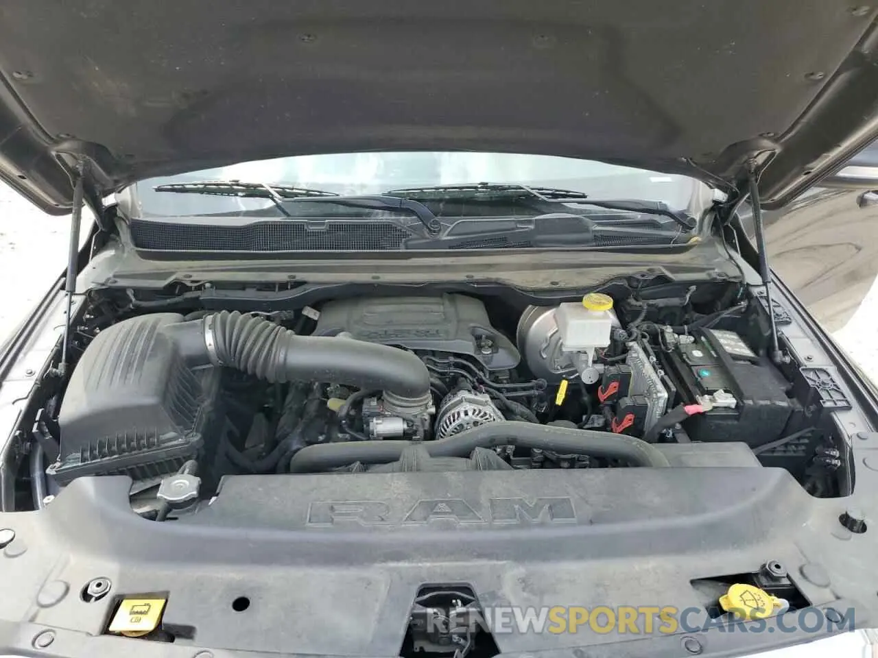 12 fotografías del automóvil dañado 1C6RREFT4MN543833 RAM 1500 2021