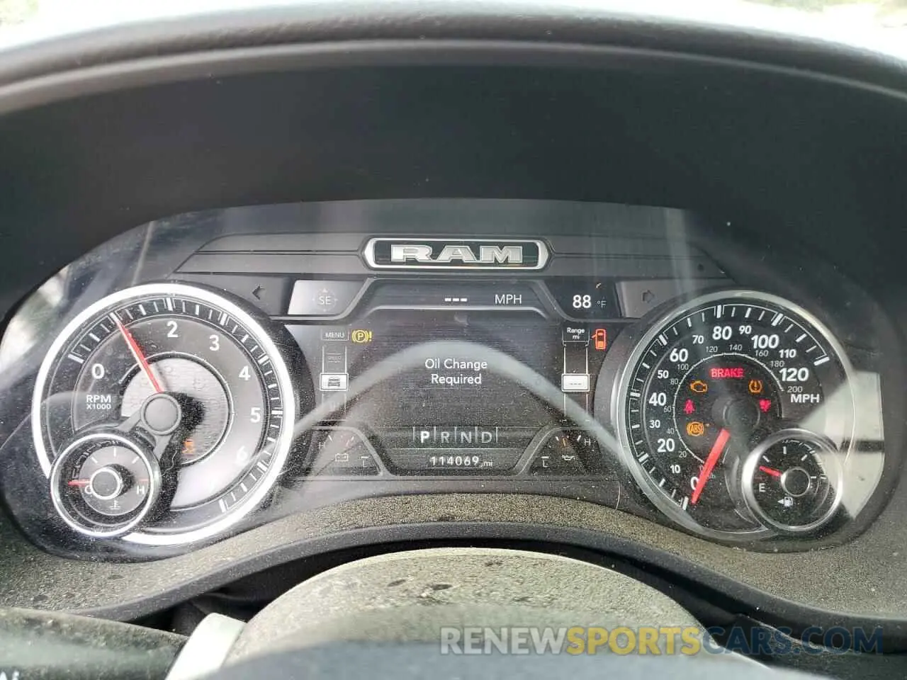 9 fotografías del automóvil dañado 1C6RREFT4MN543833 RAM 1500 2021
