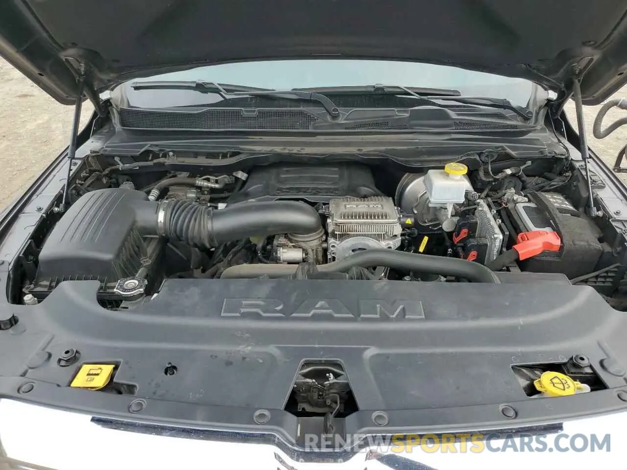 12 fotografías del automóvil dañado 1C6RREFT4MN631569 RAM 1500 2021