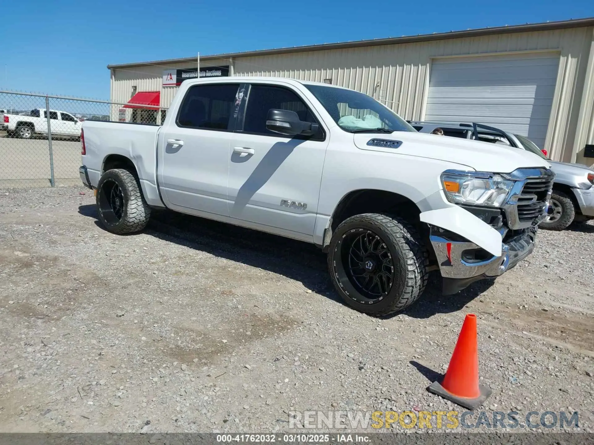 1 fotografías del automóvil dañado 1C6RREFT4MN708750 RAM 1500 2021
