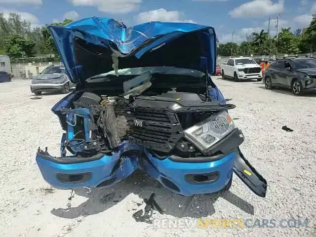 14 fotografías del automóvil dañado 1C6RREFT5MN690677 RAM 1500 2021