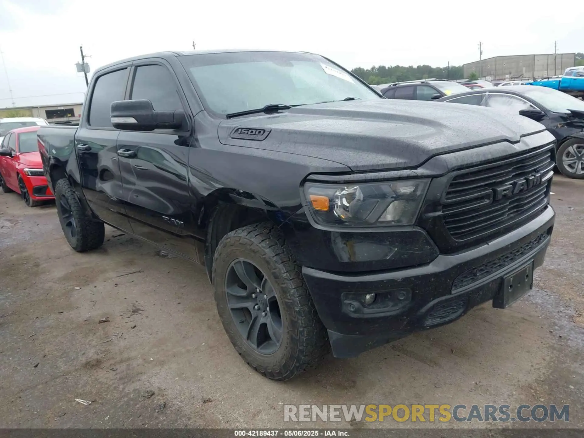 1 fotografías del automóvil dañado 1C6RREFT6MN709754 RAM 1500 2021