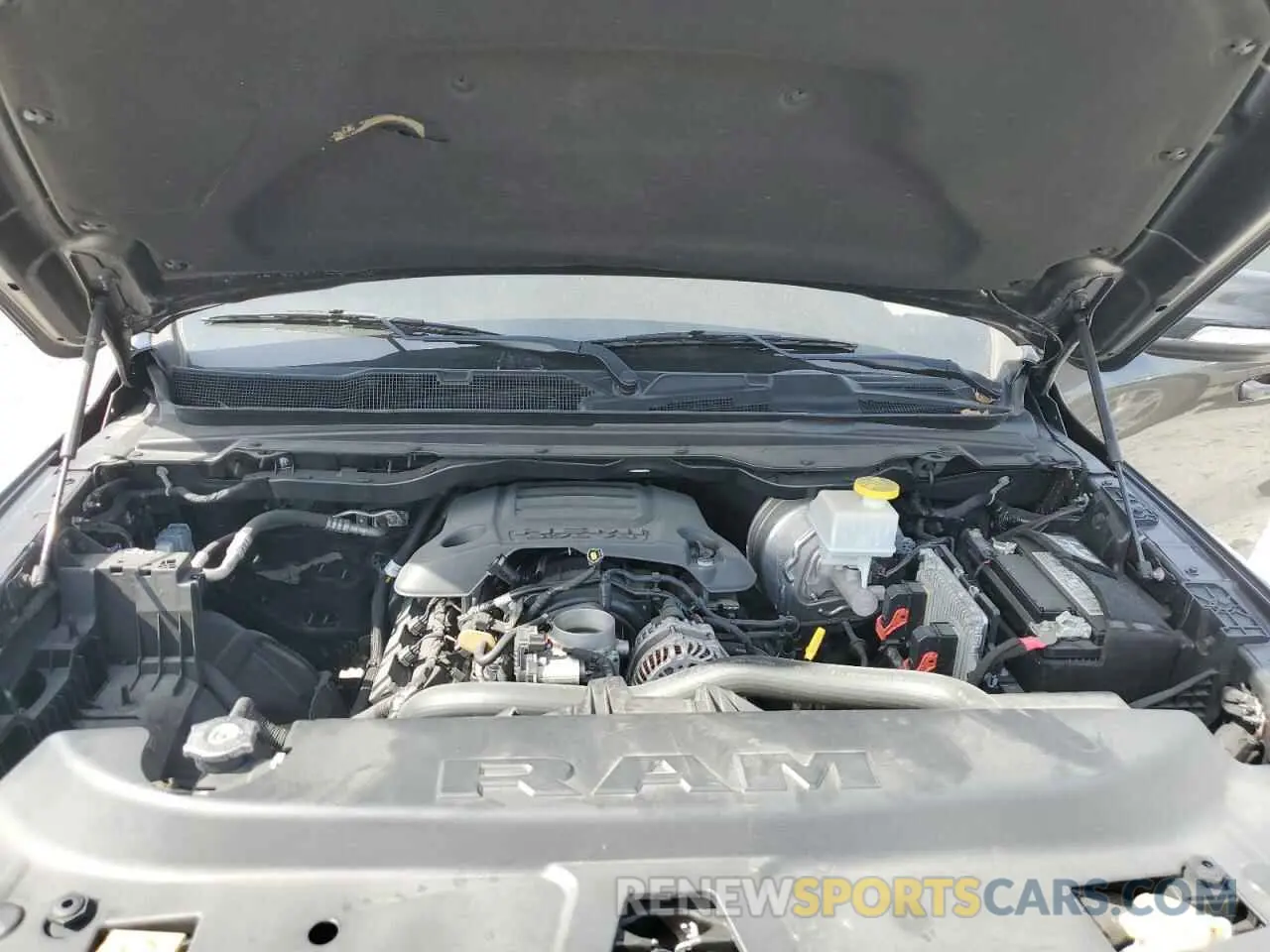 11 fotografías del automóvil dañado 1C6RREFT7MN542997 RAM 1500 2021