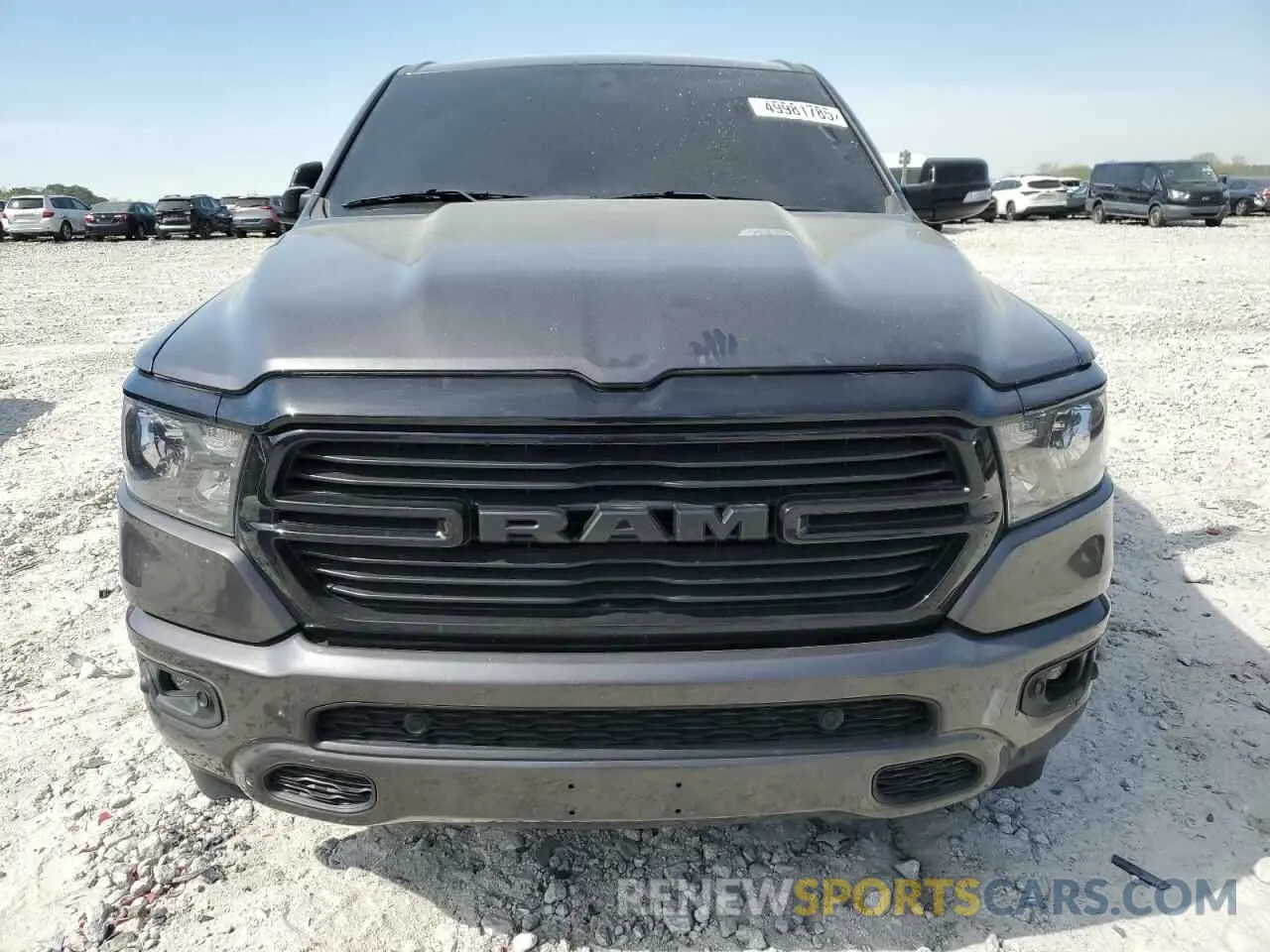 5 fotografías del automóvil dañado 1C6RREFT7MN542997 RAM 1500 2021