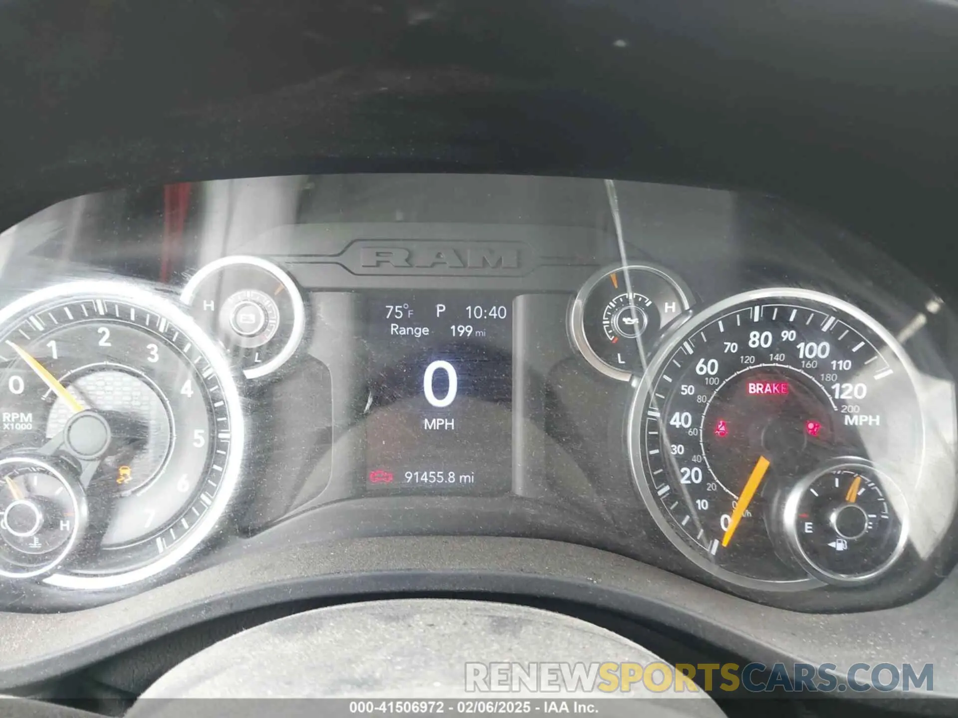 7 fotografías del automóvil dañado 1C6RREFTXMN501974 RAM 1500 2021