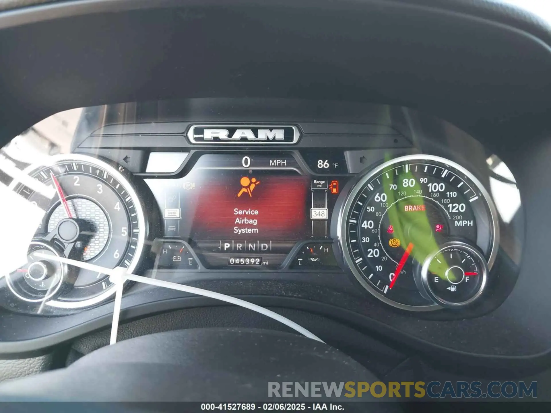 7 fotografías del automóvil dañado 1C6RREFTXMN816208 RAM 1500 2021