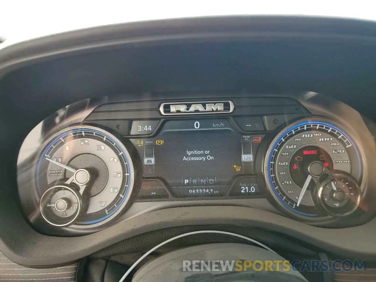 9 fotografías del automóvil dañado 1C6RREHT9MN833708 RAM 1500 2021