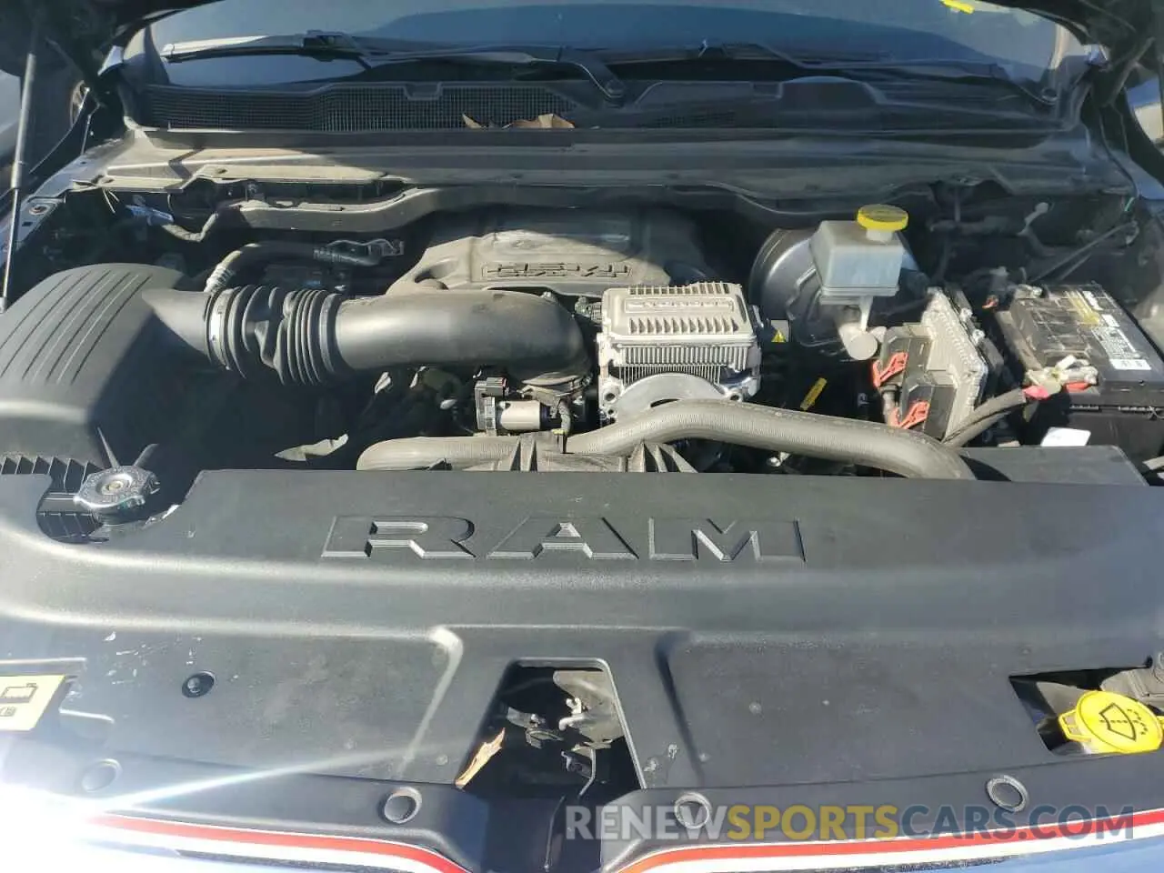 11 fotografías del automóvil dañado 1C6RREJT4MN584292 RAM 1500 2021