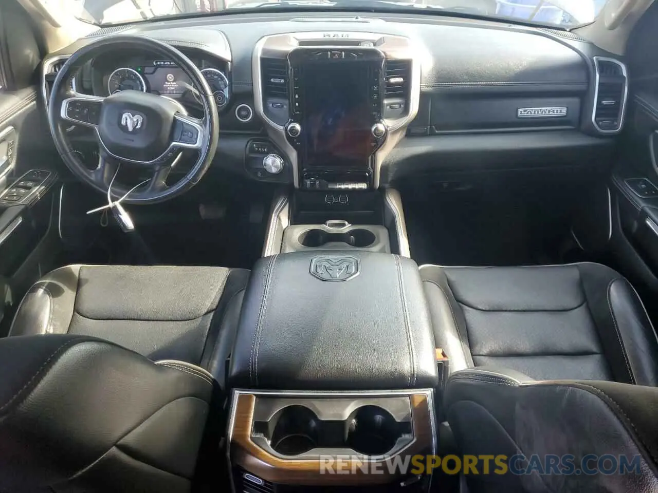 8 fotografías del automóvil dañado 1C6RREJT4MN584292 RAM 1500 2021