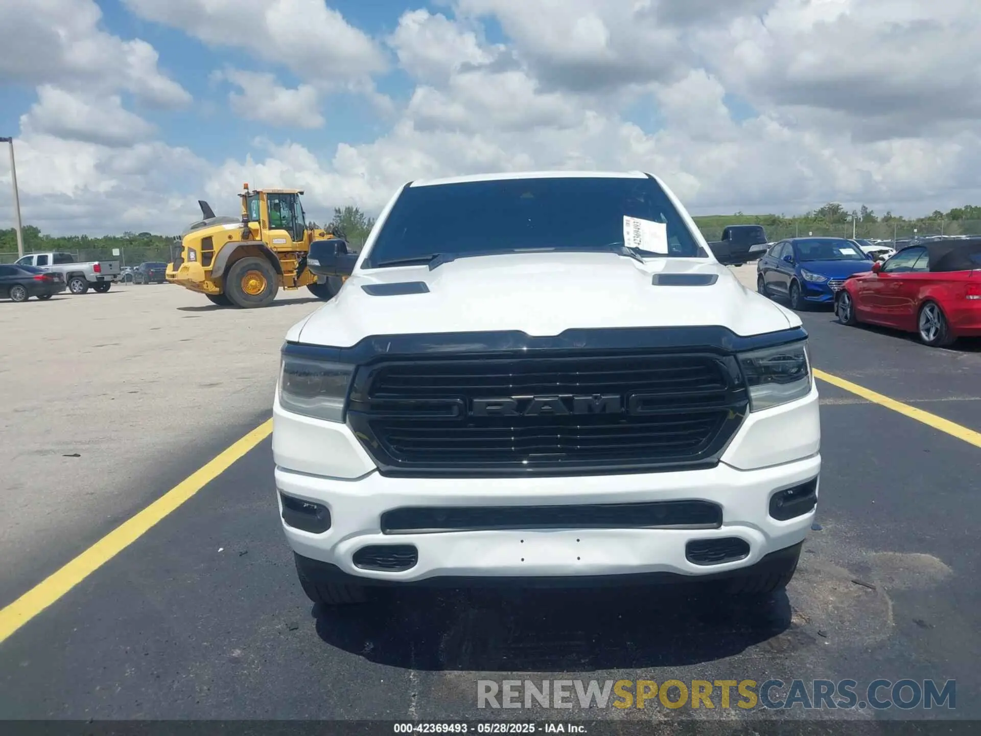 6 fotografías del automóvil dañado 1C6RREJT8MN811919 RAM 1500 2021