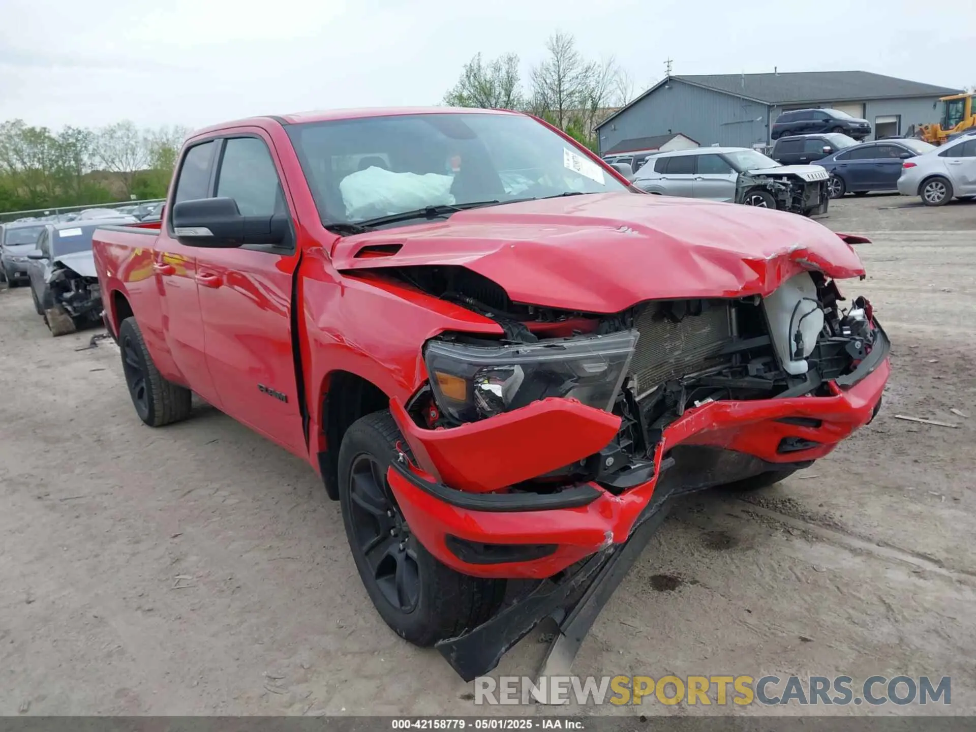 1 fotografías del automóvil dañado 1C6RRFBG2MN603753 RAM 1500 2021