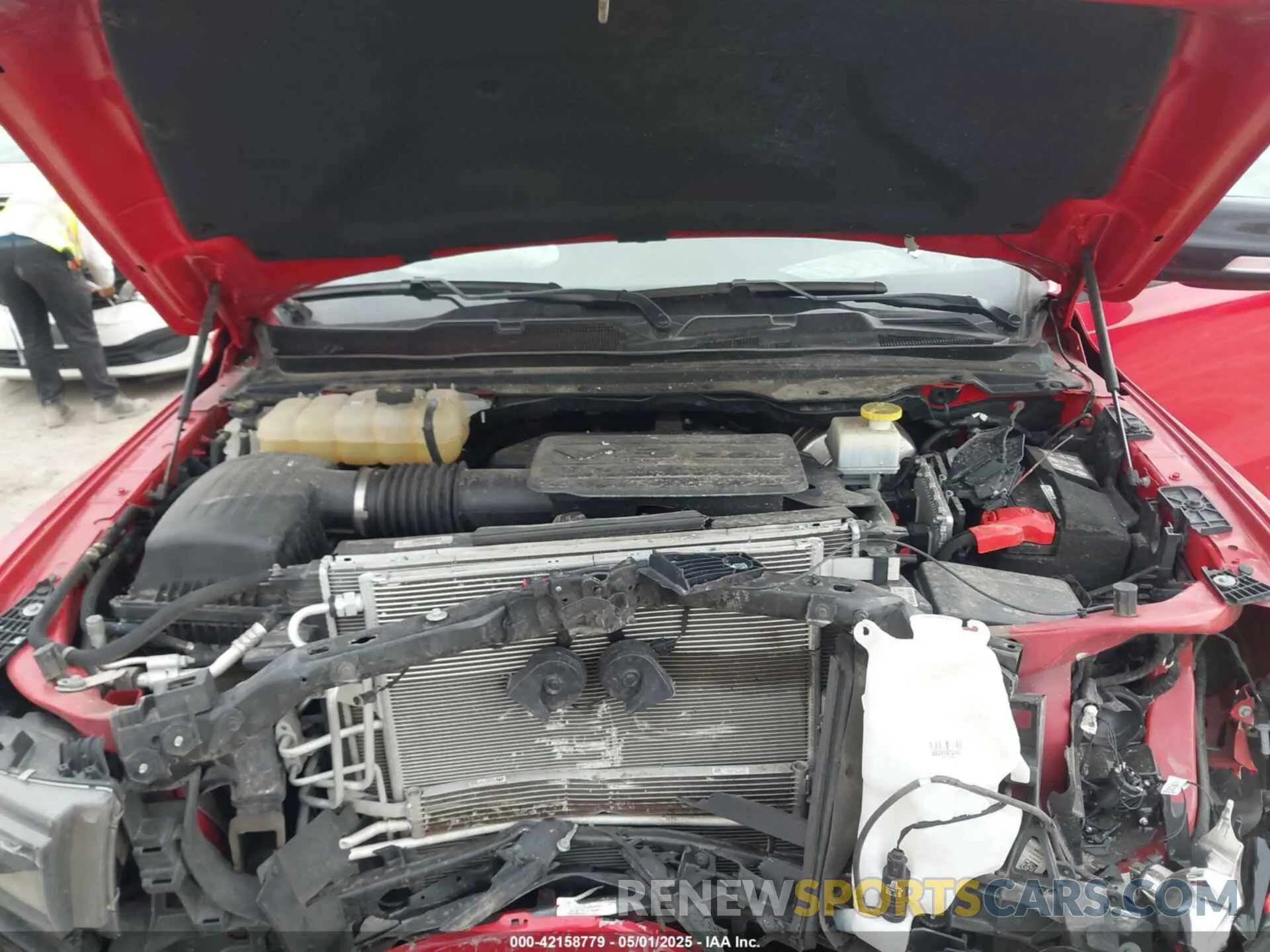 10 fotografías del automóvil dañado 1C6RRFBG2MN603753 RAM 1500 2021