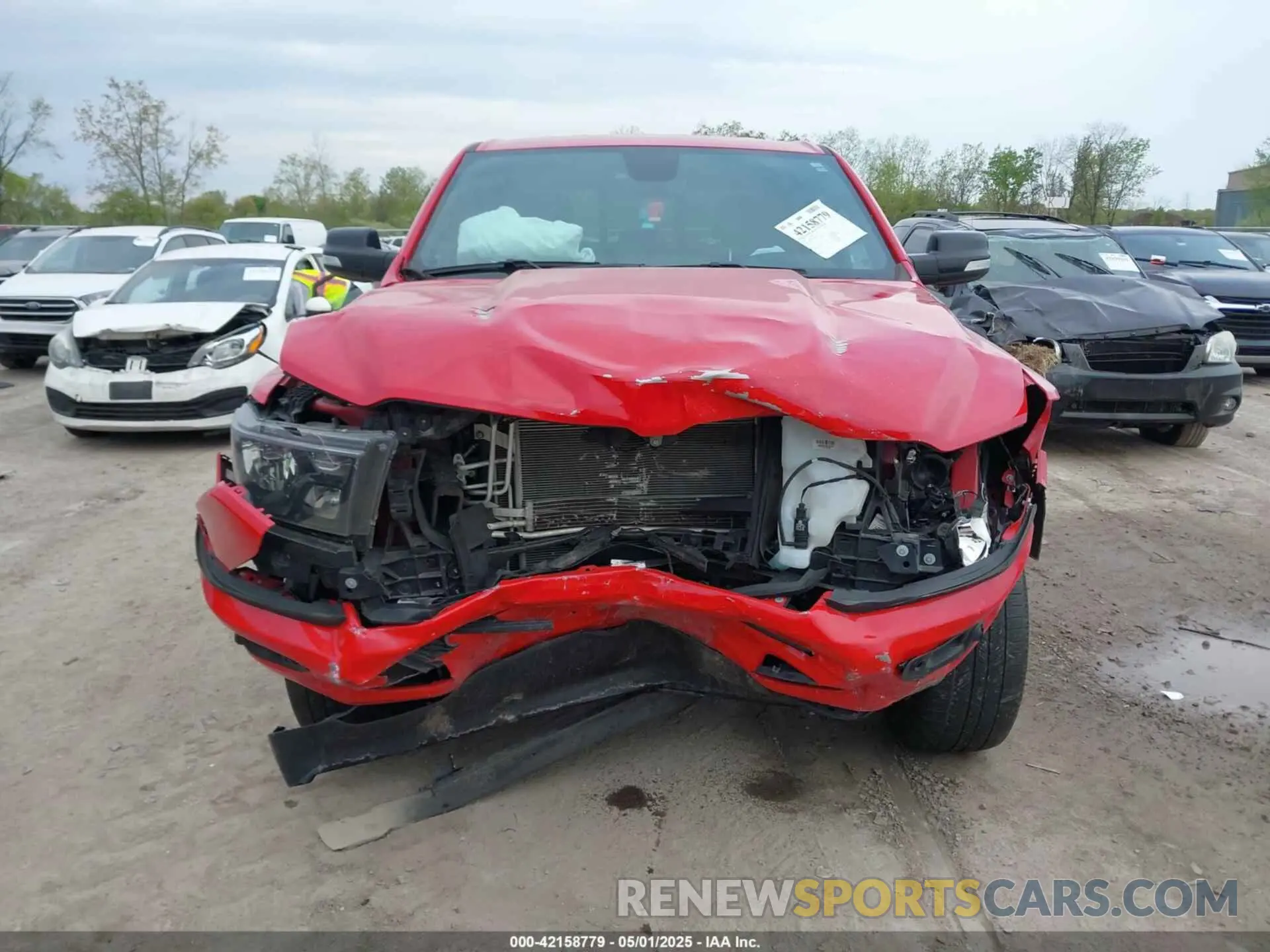 12 fotografías del automóvil dañado 1C6RRFBG2MN603753 RAM 1500 2021