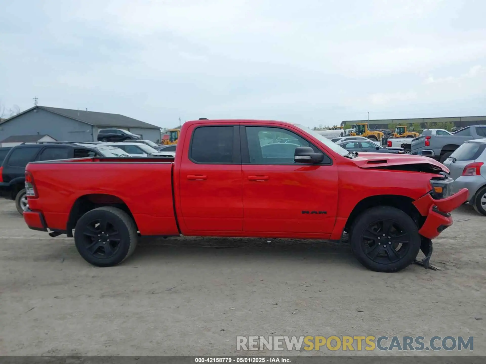 13 fotografías del automóvil dañado 1C6RRFBG2MN603753 RAM 1500 2021