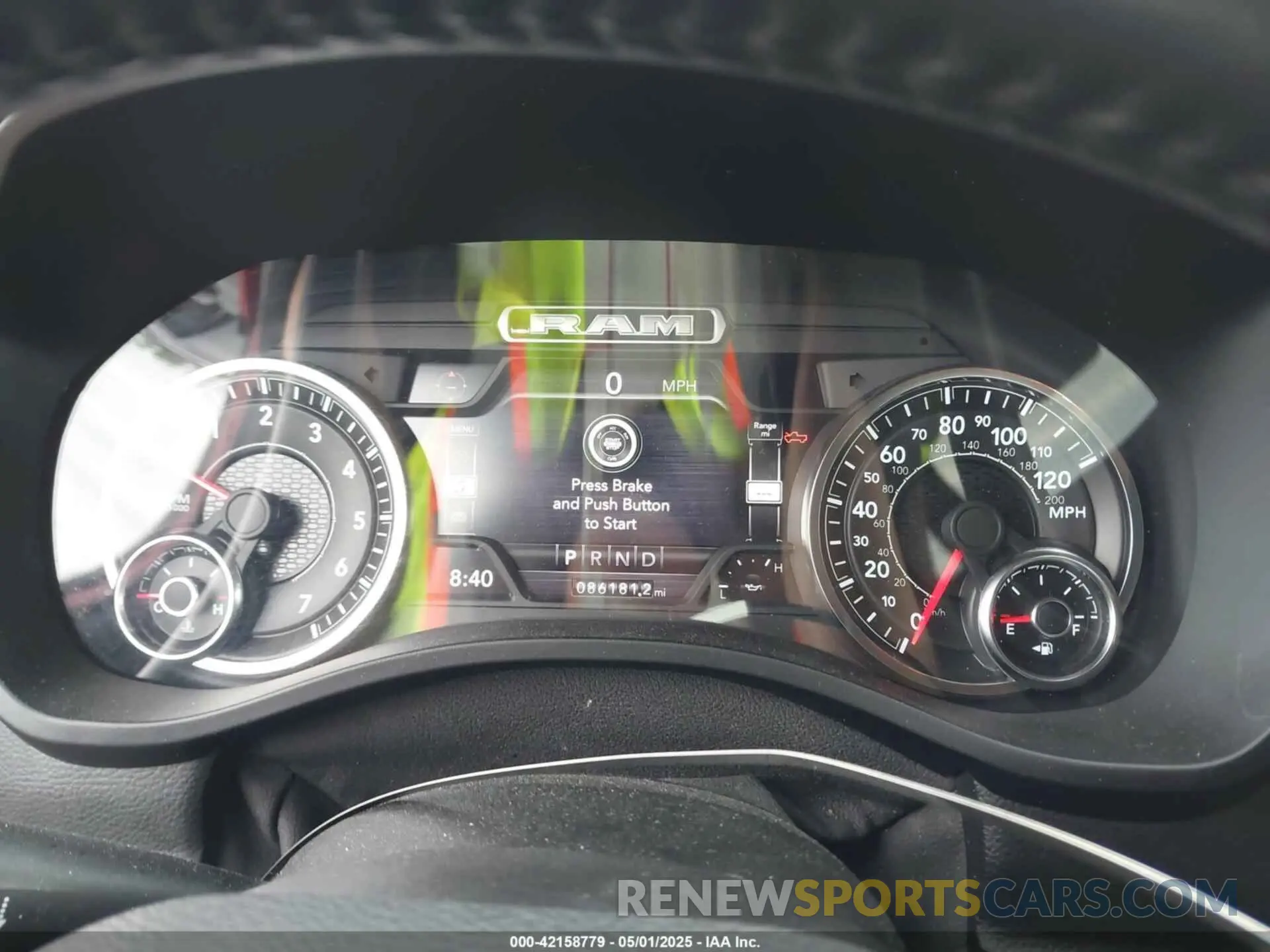 7 fotografías del automóvil dañado 1C6RRFBG2MN603753 RAM 1500 2021