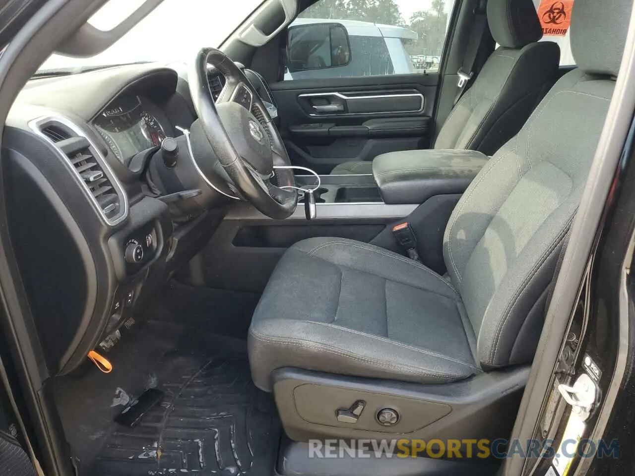 7 fotografías del automóvil dañado 1C6RRFBG4MN722100 RAM 1500 2021