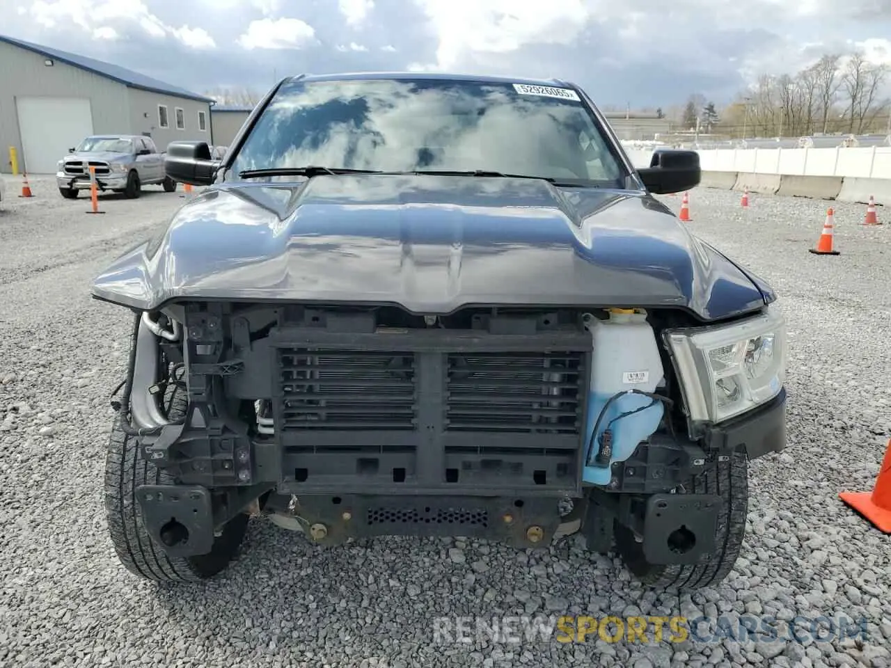 5 fotografías del automóvil dañado 1C6RRFBG5MN741450 RAM 1500 2021