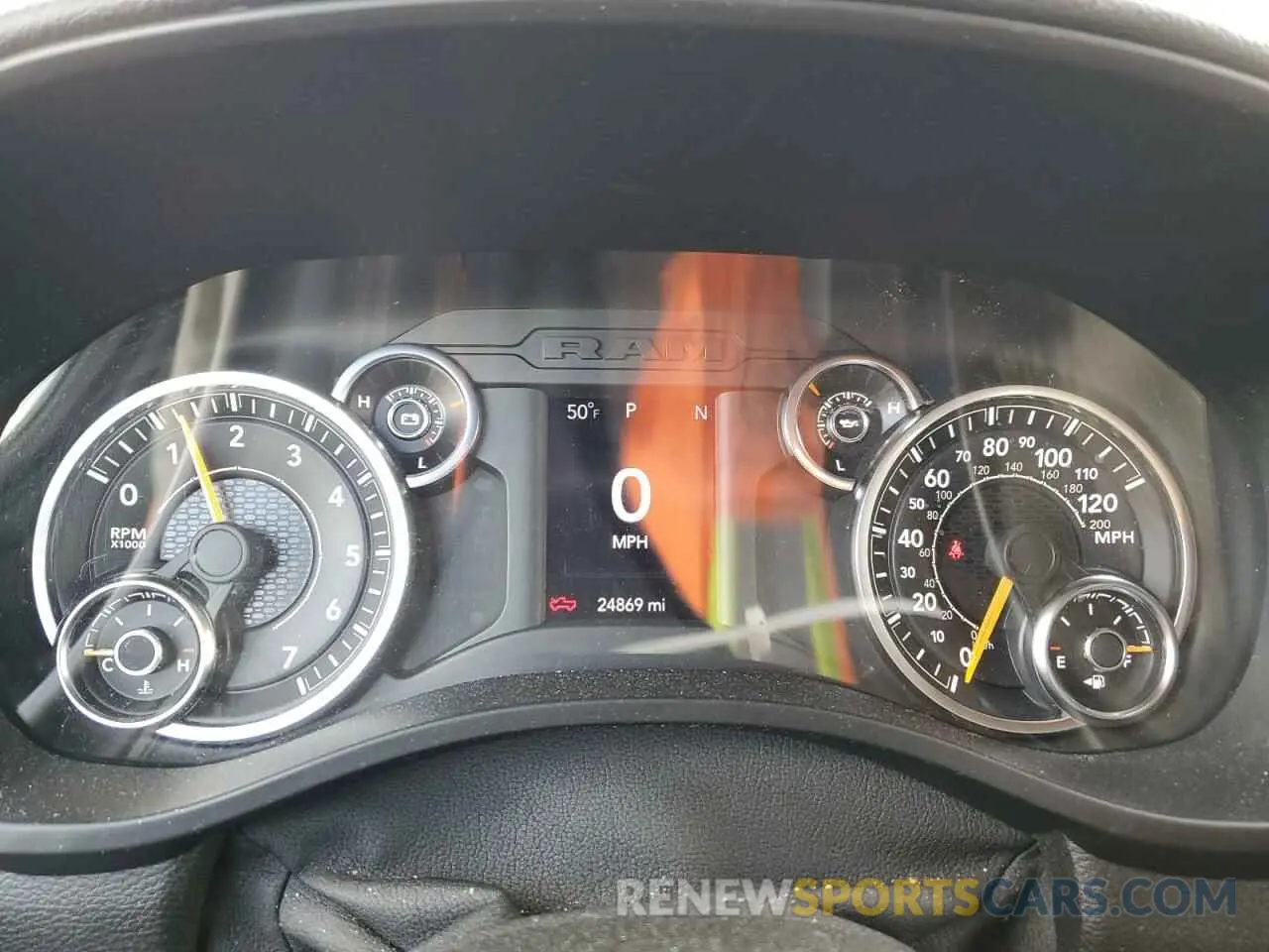 9 fotografías del automóvil dañado 1C6RRFBG5MN741450 RAM 1500 2021