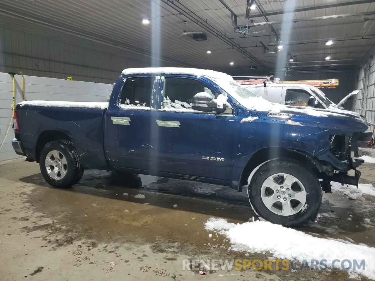 4 fotografías del automóvil dañado 1C6RRFBG7MN742566 RAM 1500 2021
