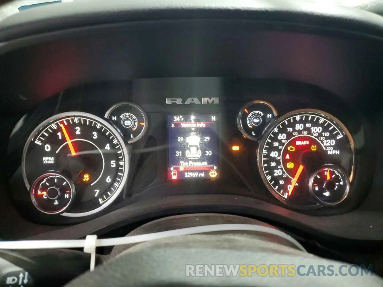 9 fotografías del automóvil dañado 1C6RRFBG7MN742566 RAM 1500 2021