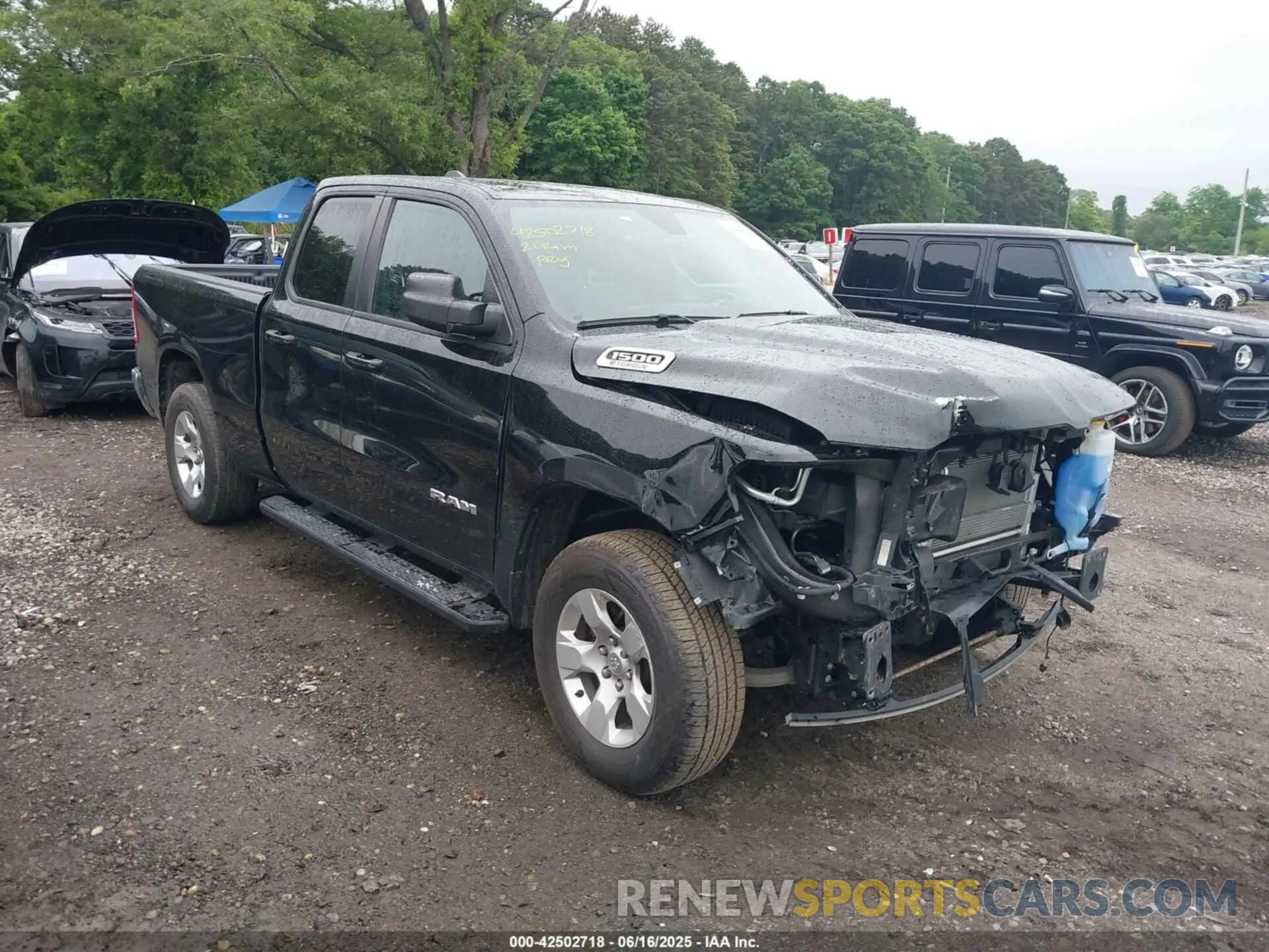 1 fotografías del automóvil dañado 1C6RRFBG8MN784325 RAM 1500 2021