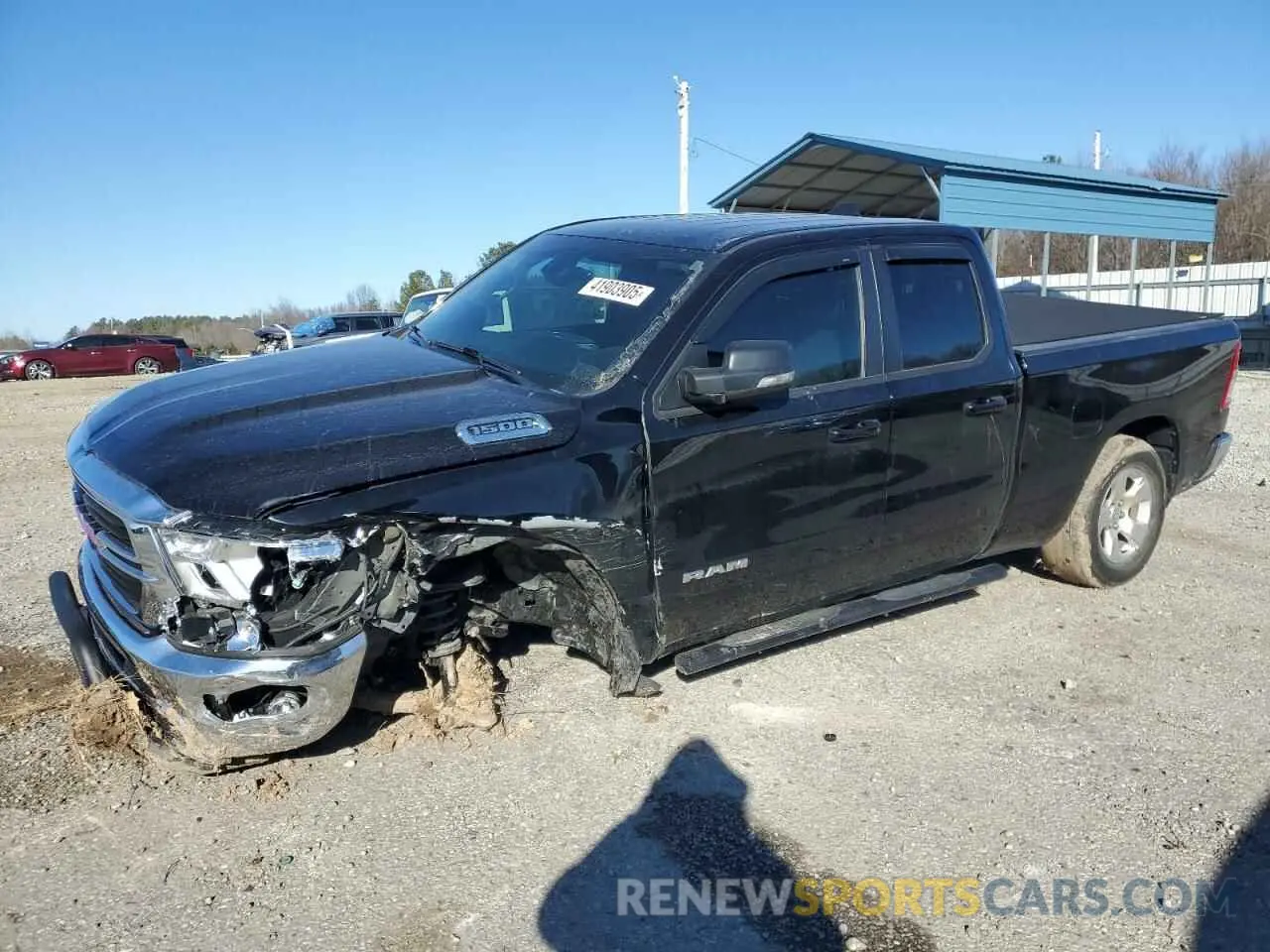 1 fotografías del automóvil dañado 1C6RRFBG9MN553336 RAM 1500 2021
