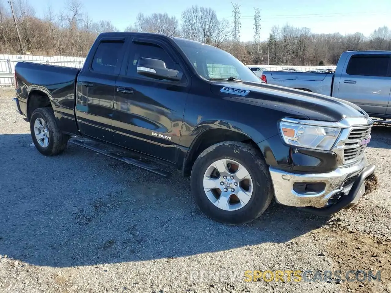 4 fotografías del automóvil dañado 1C6RRFBG9MN553336 RAM 1500 2021