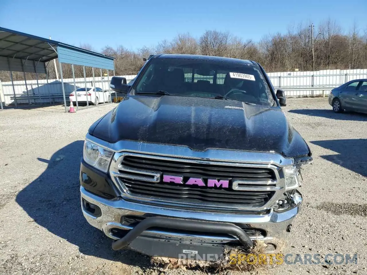 5 fotografías del automóvil dañado 1C6RRFBG9MN553336 RAM 1500 2021