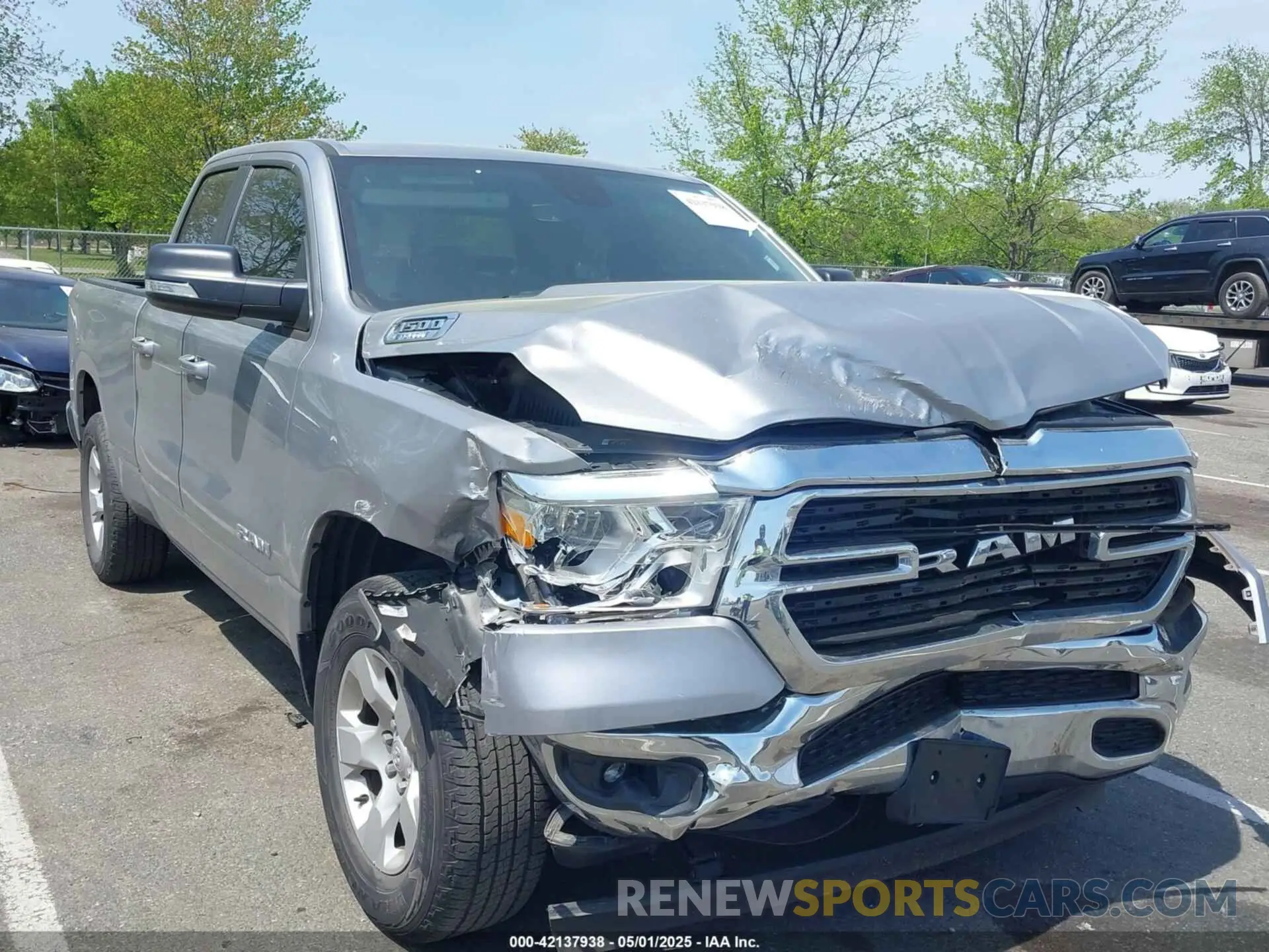 1 fotografías del automóvil dañado 1C6RRFBG9MN734212 RAM 1500 2021