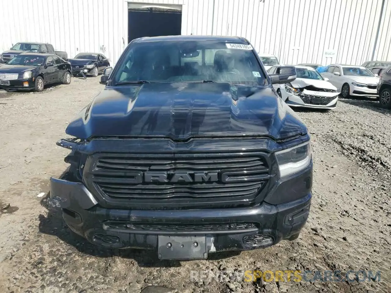 5 fotografías del automóvil dañado 1C6RRFBGXMN650738 RAM 1500 2021