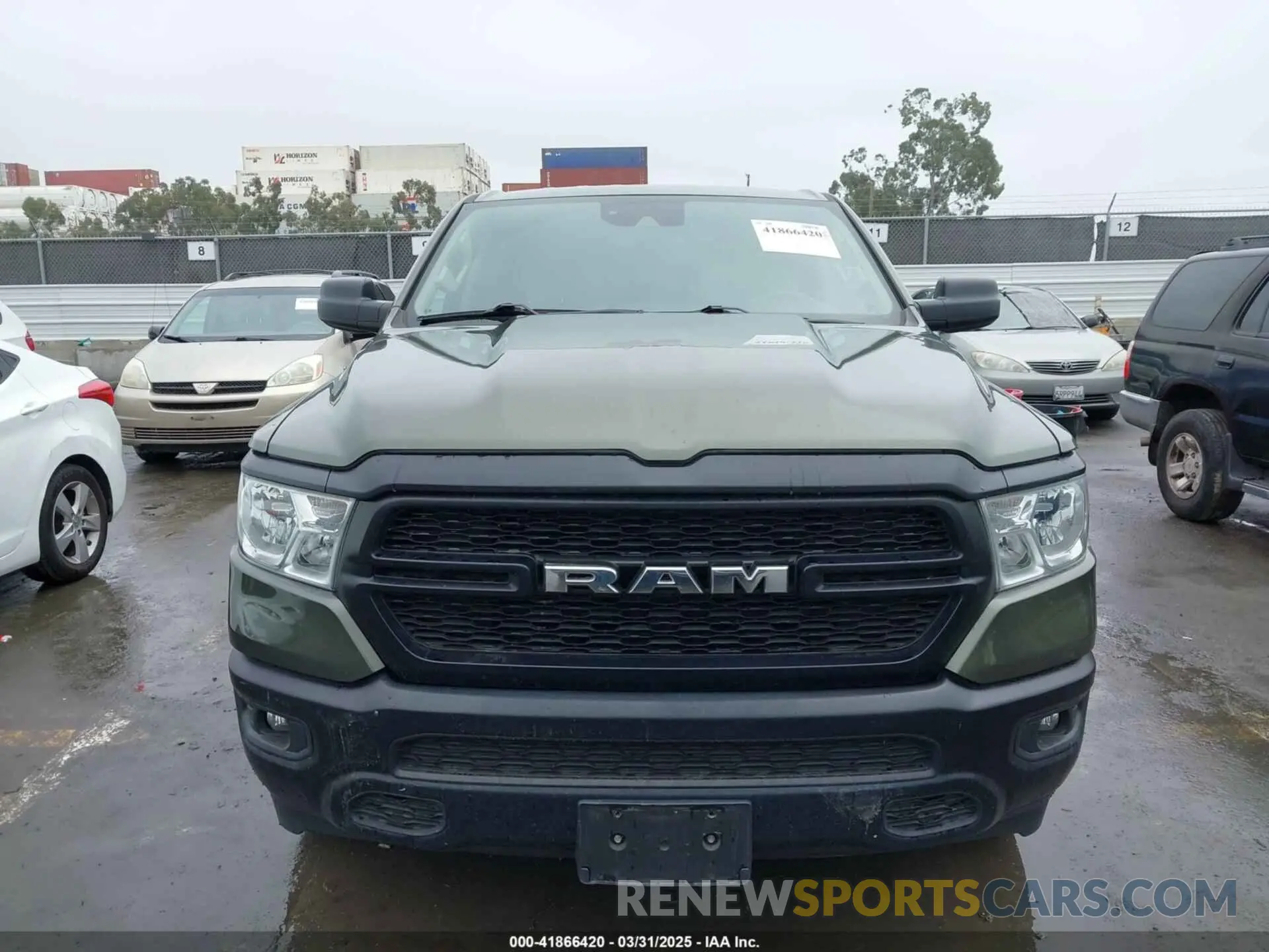 12 fotografías del automóvil dañado 1C6RRFCGXMN714260 RAM 1500 2021