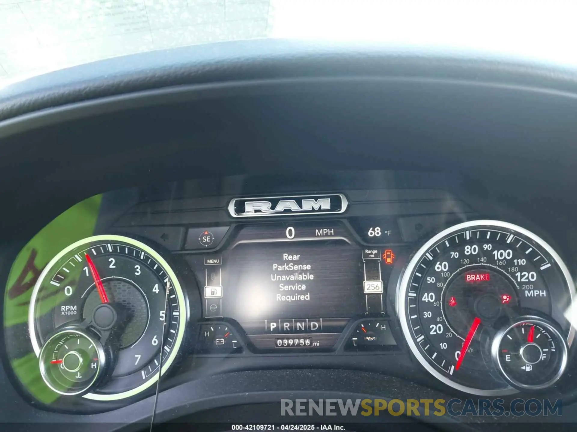 7 fotografías del automóvil dañado 1C6RRFFG2MN547923 RAM 1500 2021