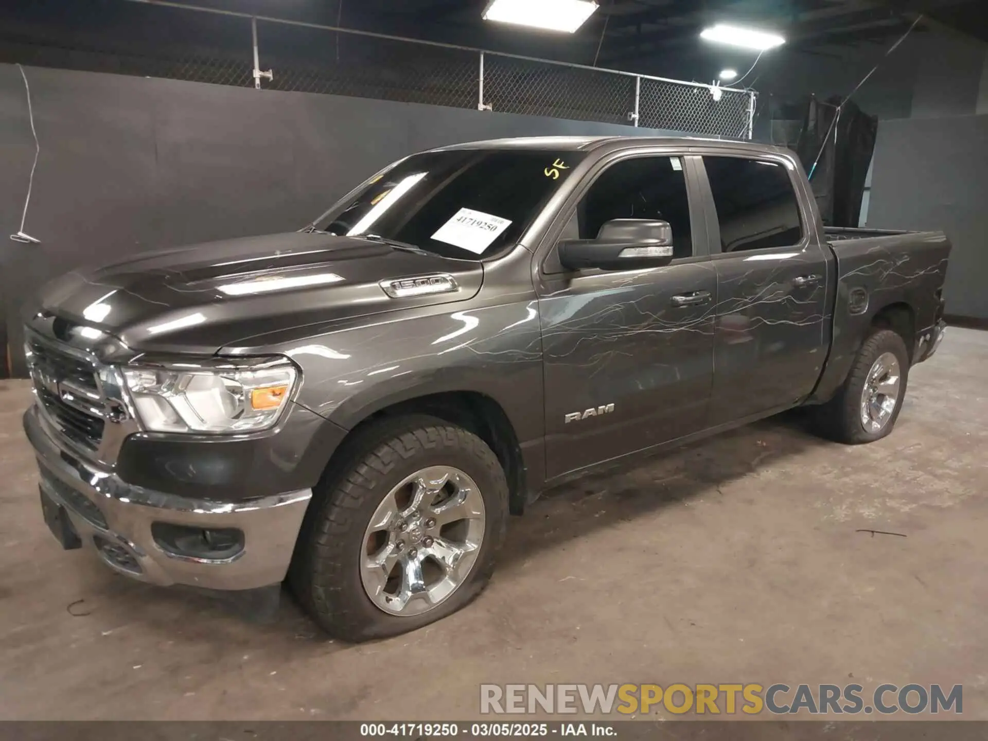 6 fotografías del automóvil dañado 1C6RRFFG6MN621716 RAM 1500 2021
