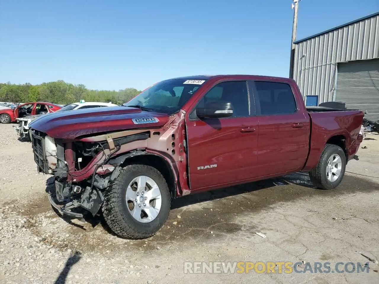 1 fotografías del automóvil dañado 1C6RRFFG8MN610491 RAM 1500 2021