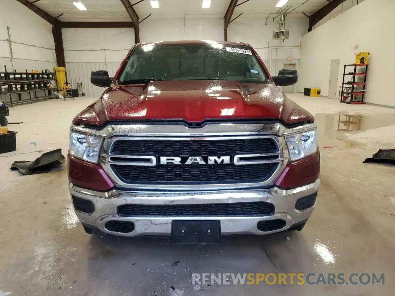 5 fotografías del automóvil dañado 1C6SRECG8MN543147 RAM 1500 2021