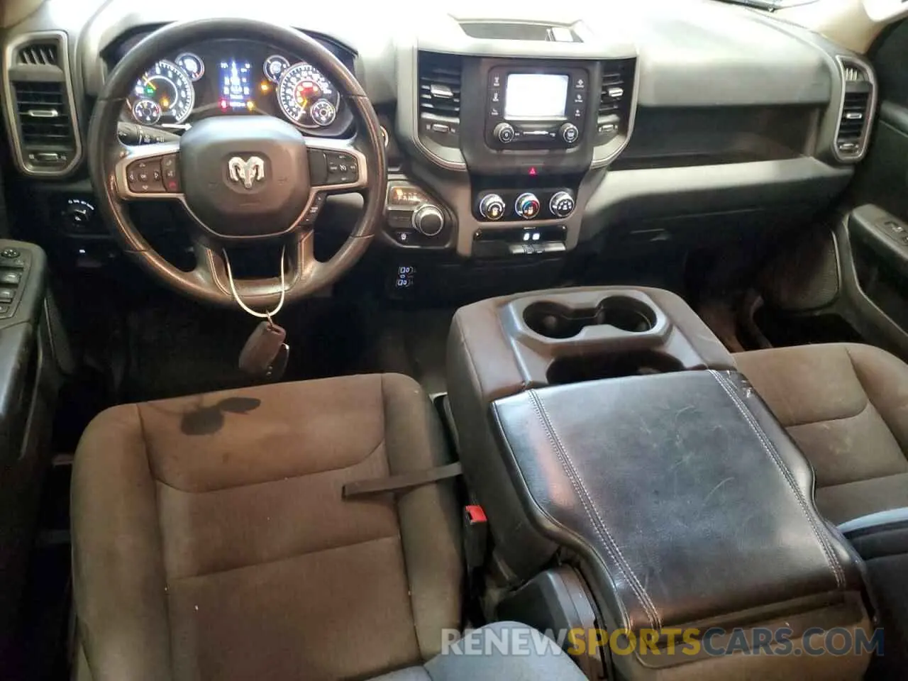 8 fotografías del automóvil dañado 1C6SRECG8MN543147 RAM 1500 2021