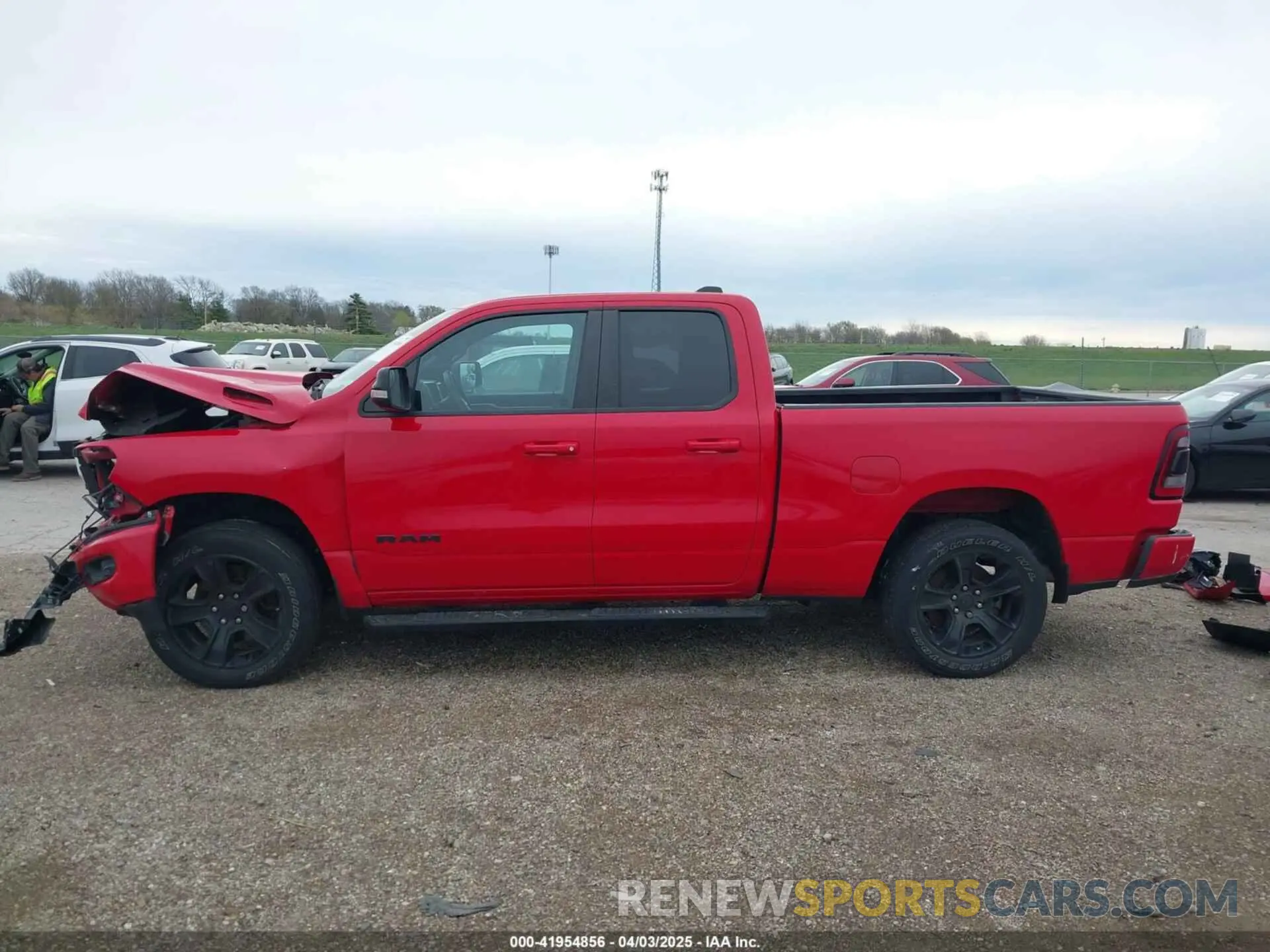 15 fotografías del automóvil dañado 1C6SRFBT0MN540666 RAM 1500 2021