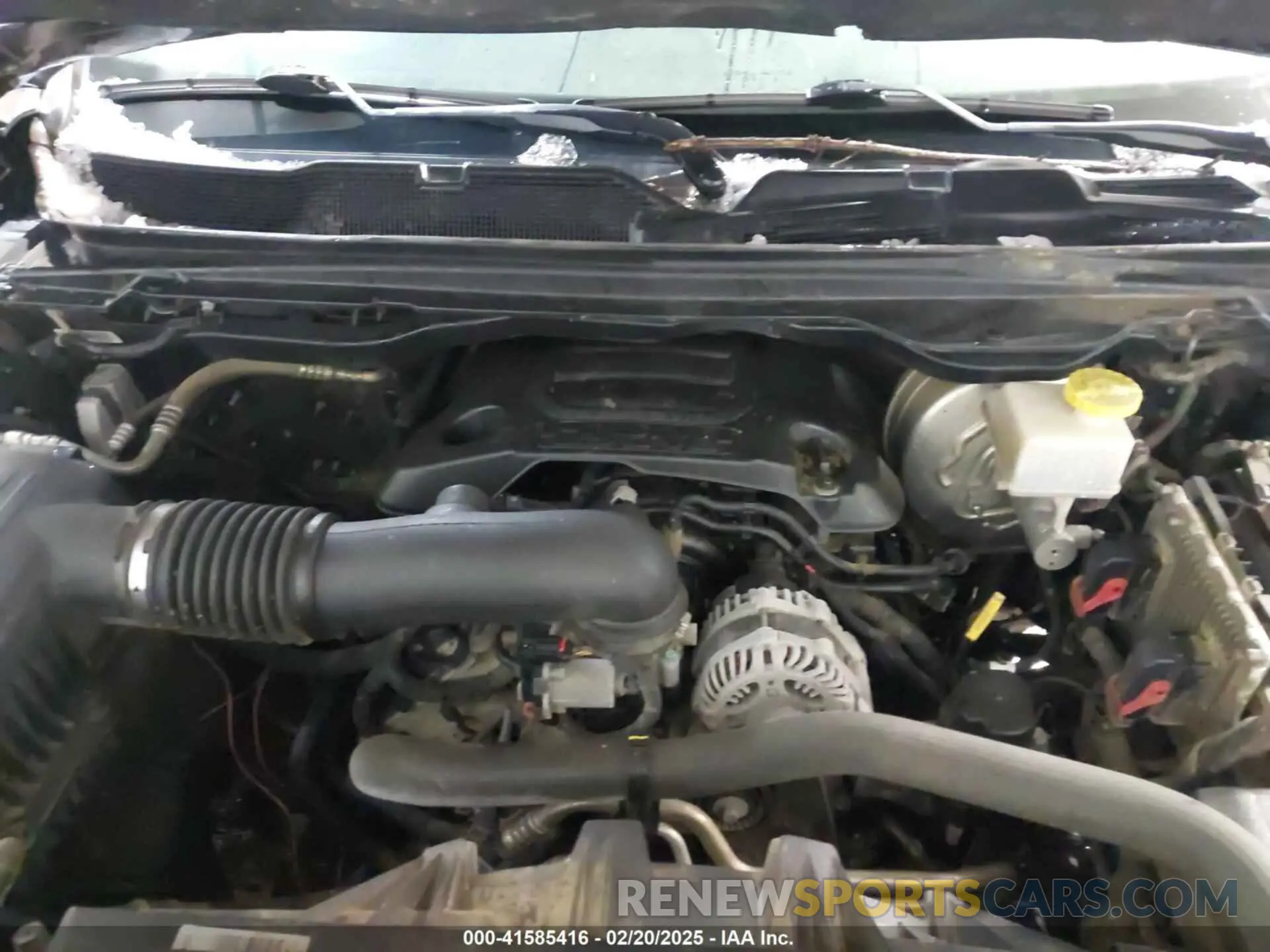 10 fotografías del automóvil dañado 1C6SRFBT1MN598611 RAM 1500 2021