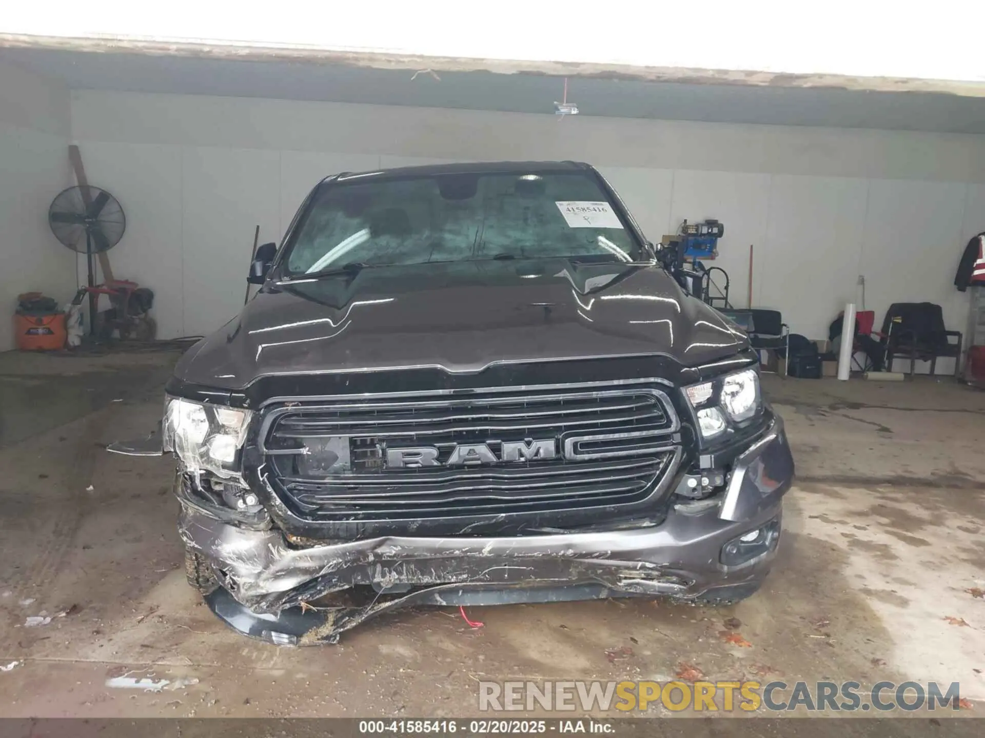 12 fotografías del automóvil dañado 1C6SRFBT1MN598611 RAM 1500 2021