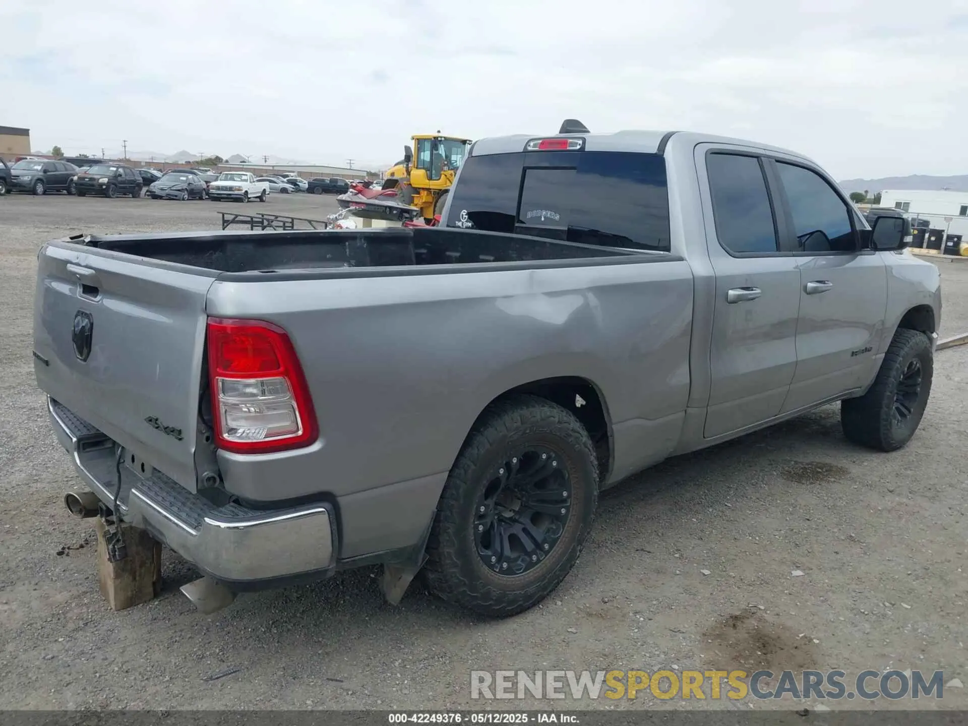 4 fotografías del automóvil dañado 1C6SRFBT1MN622633 RAM 1500 2021