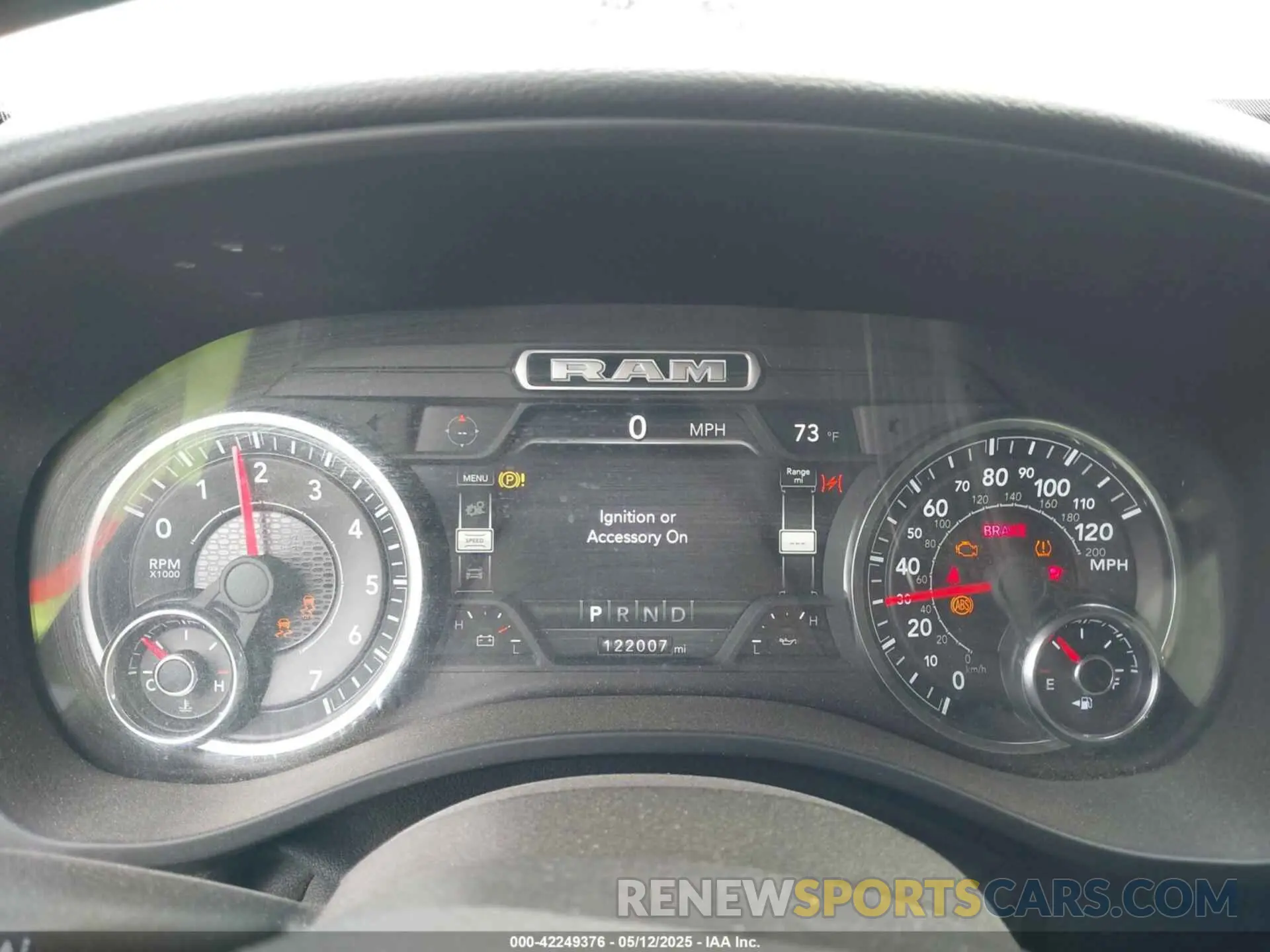 7 fotografías del automóvil dañado 1C6SRFBT1MN622633 RAM 1500 2021
