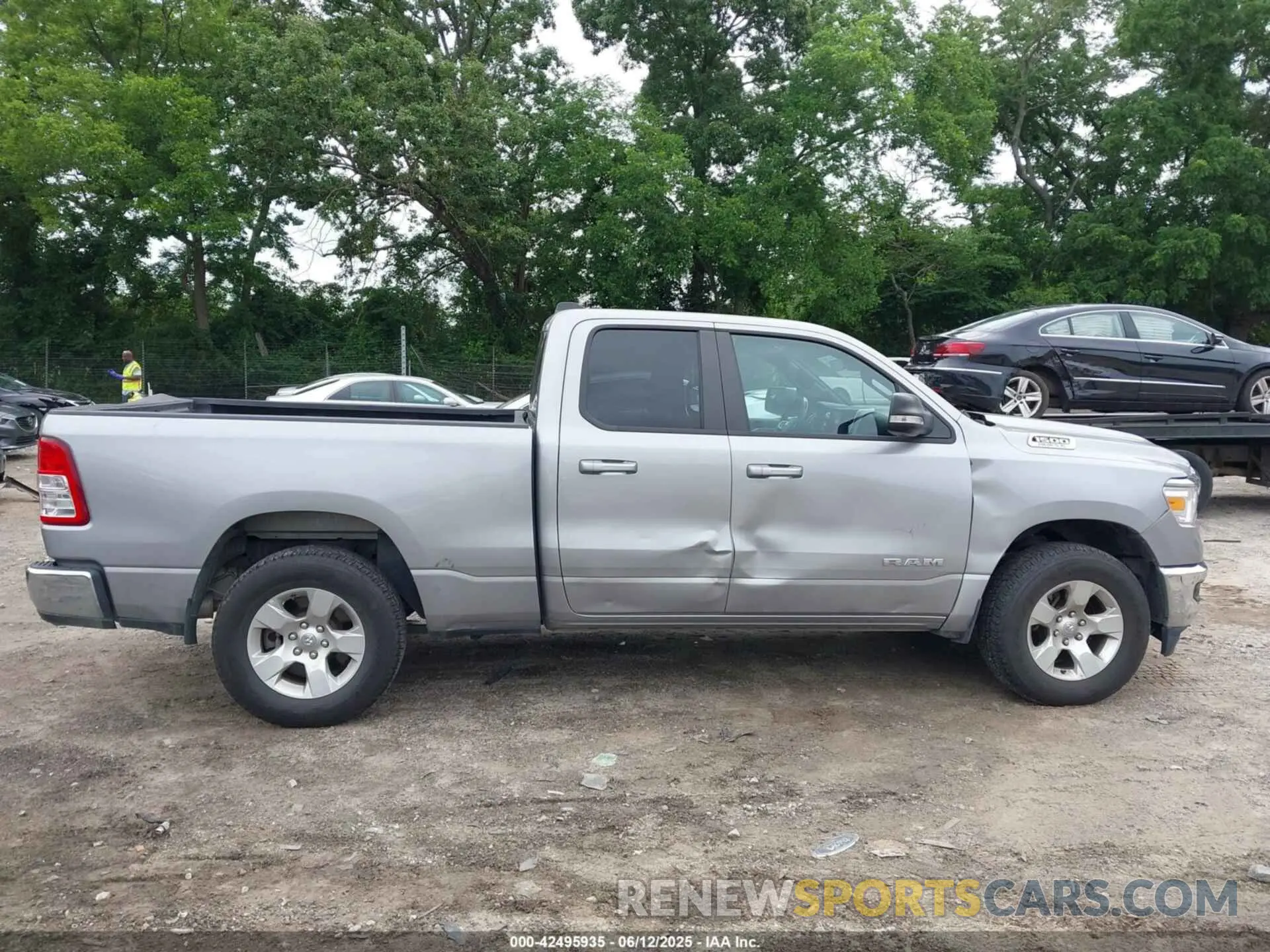 13 fotografías del automóvil dañado 1C6SRFBT1MN727401 RAM 1500 2021