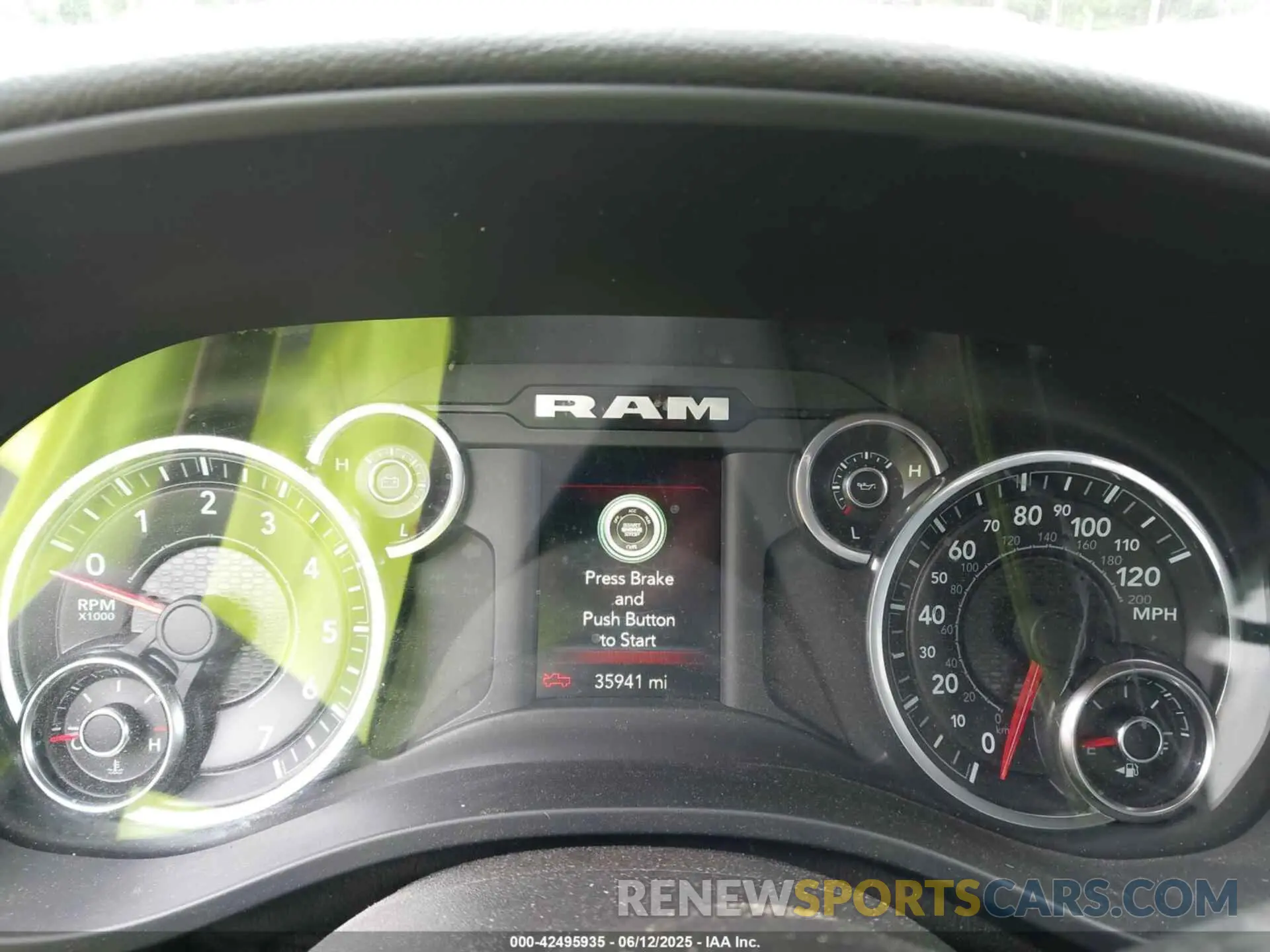 7 fotografías del automóvil dañado 1C6SRFBT1MN727401 RAM 1500 2021