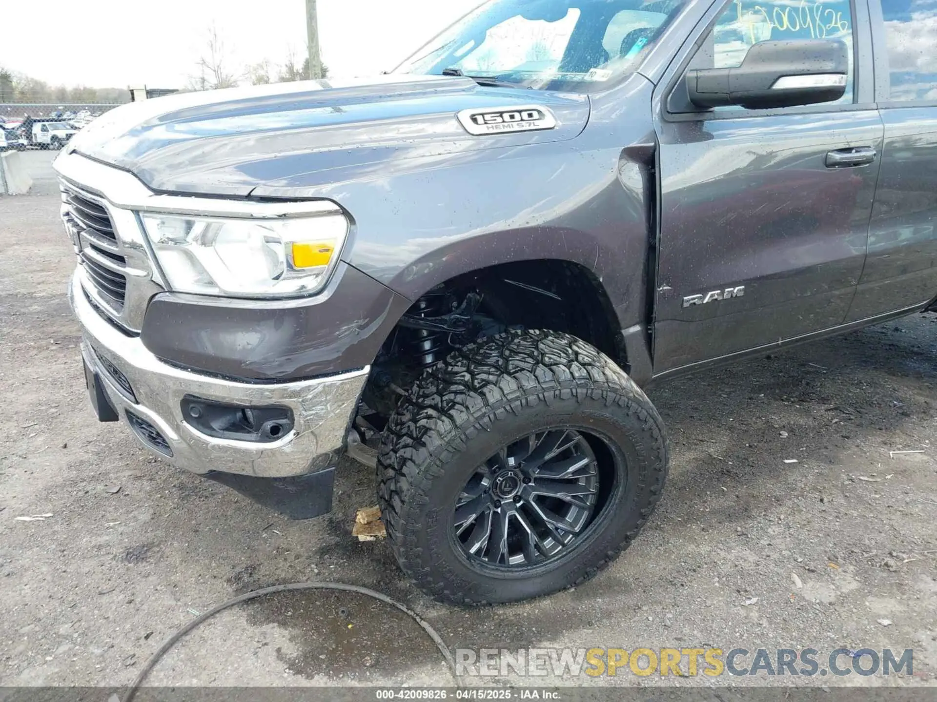 6 fotografías del automóvil dañado 1C6SRFBT2MN732087 RAM 1500 2021
