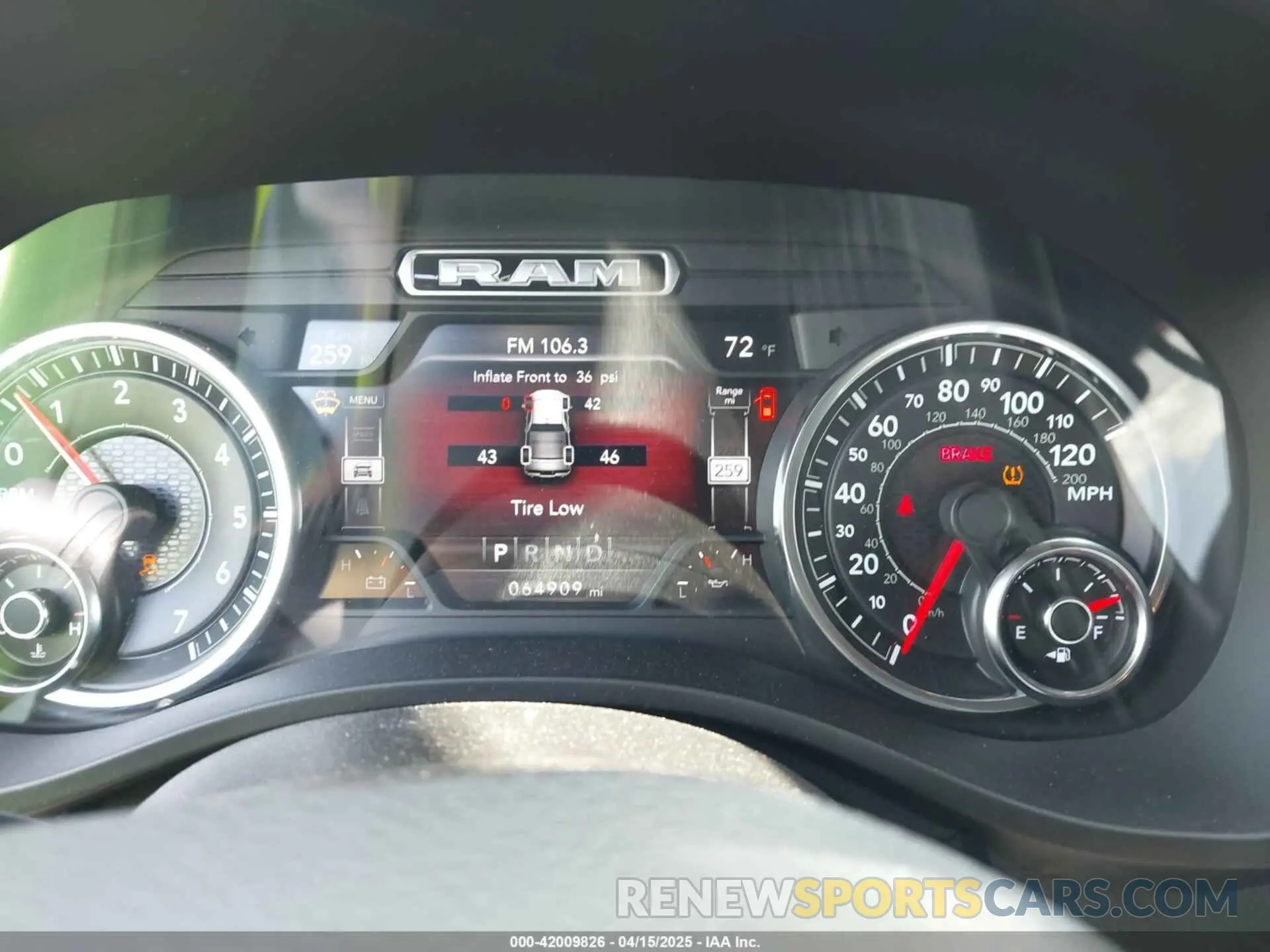 7 fotografías del automóvil dañado 1C6SRFBT2MN732087 RAM 1500 2021