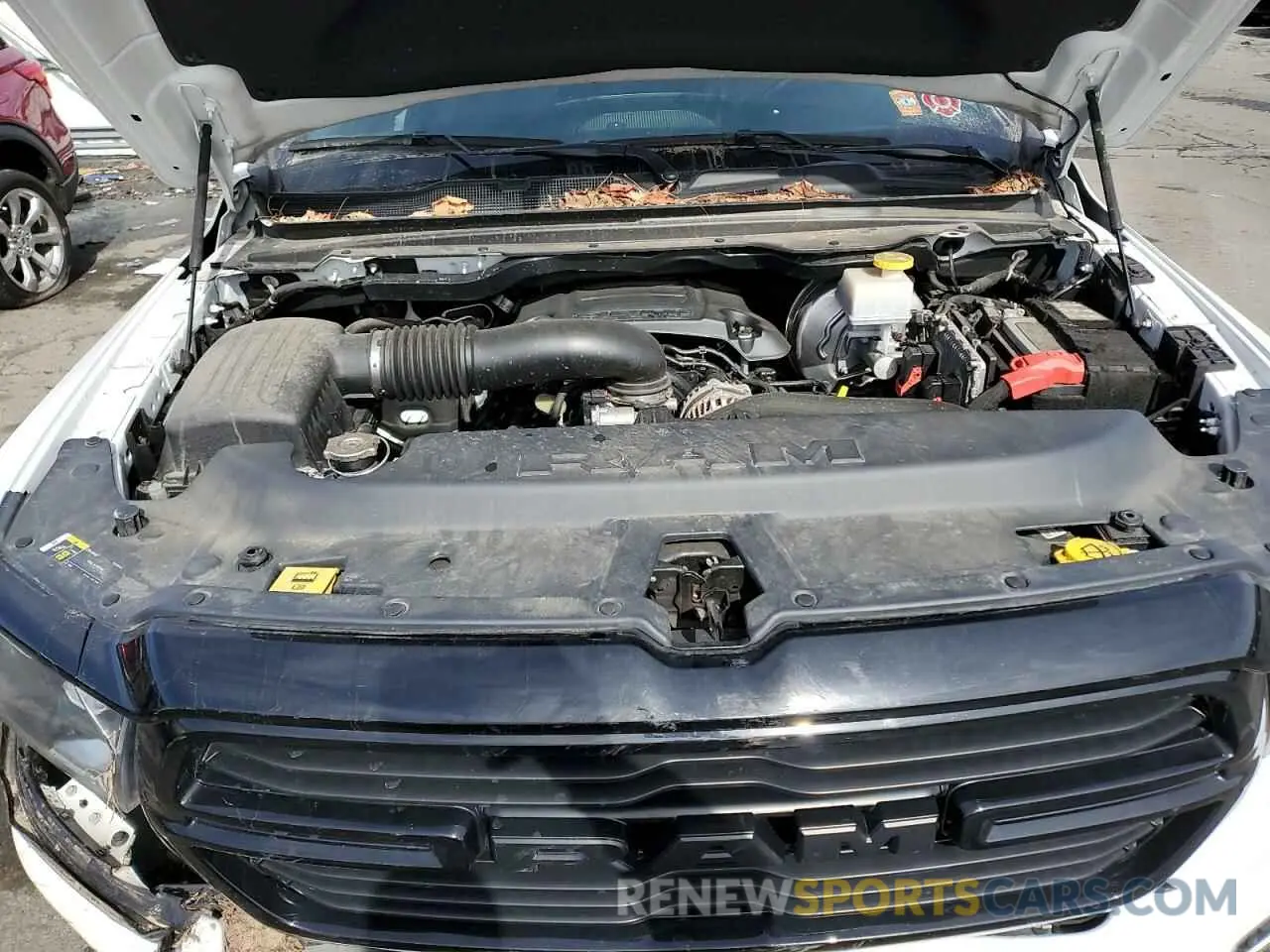 11 fotografías del automóvil dañado 1C6SRFBT2MN781340 RAM 1500 2021