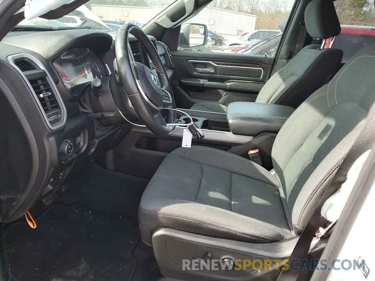 7 fotografías del automóvil dañado 1C6SRFBT2MN781340 RAM 1500 2021